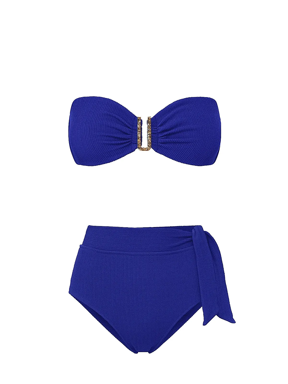 Cindy-Side Tie High Waist Bikini sold by SWORLD Inc product image thumbnail 3