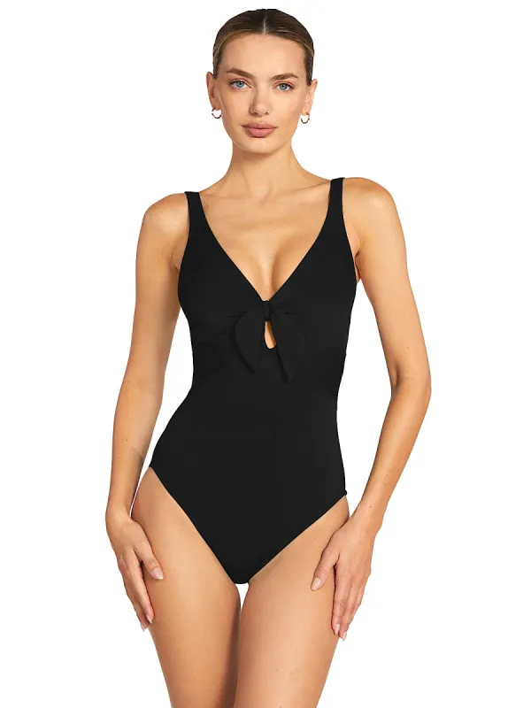 Ava One Knot One-Piece sold by SWORLD Inc