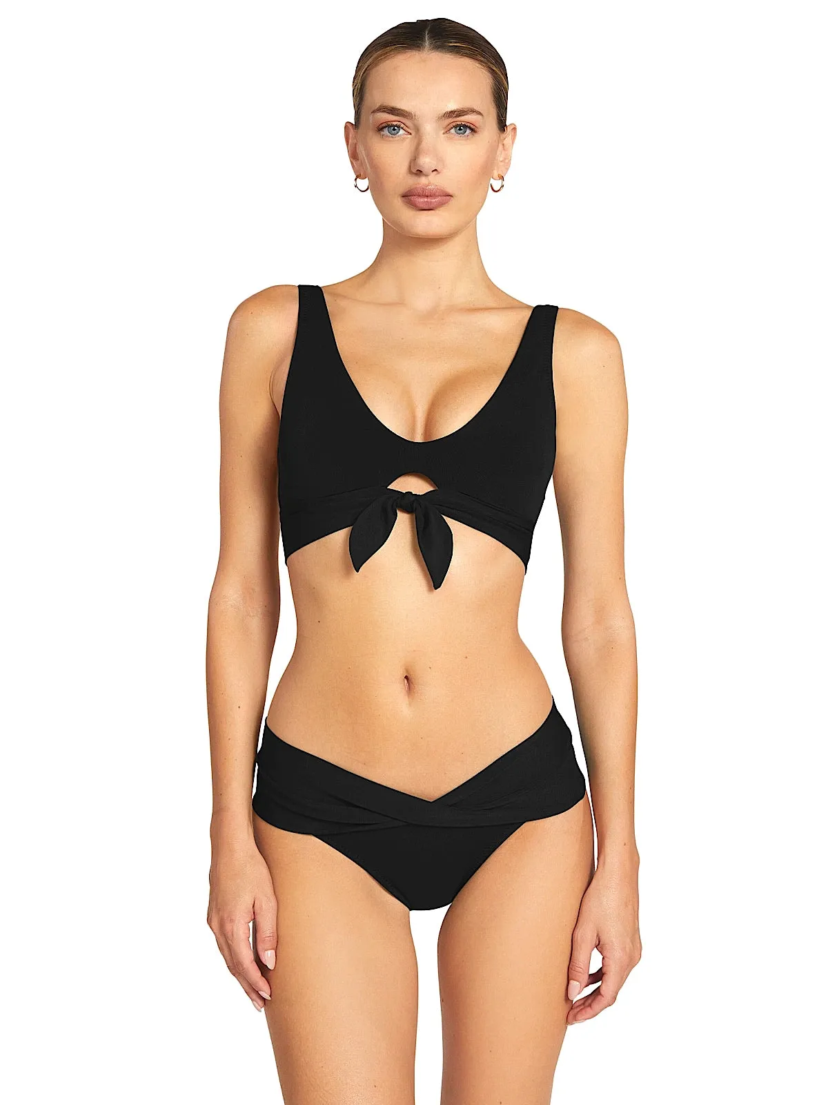Ava Over Shoulder-Ava Twist Bikini sold by SWORLD Inc