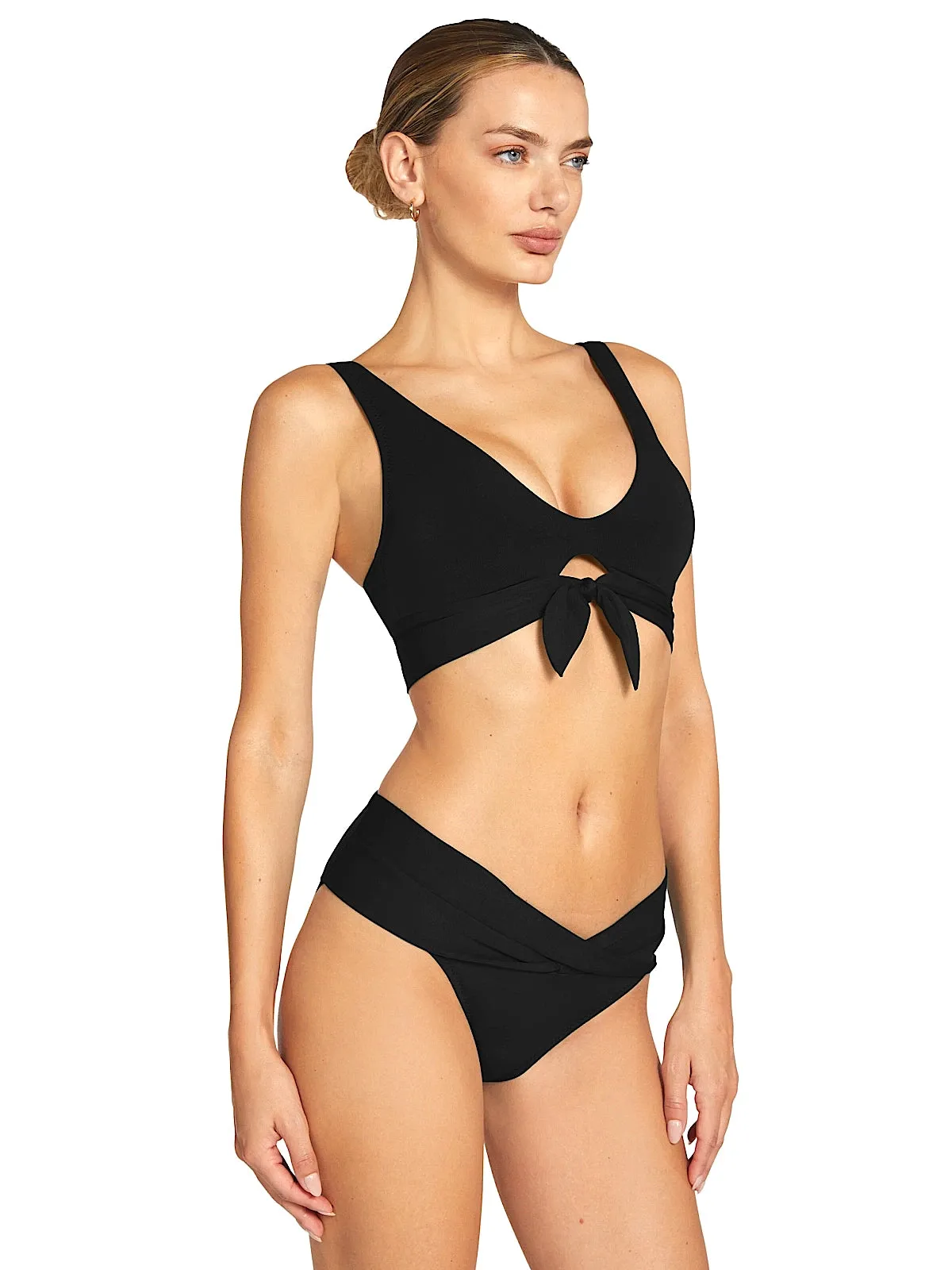 Ava Over Shoulder-Ava Twist Bikini sold by SWORLD Inc product image thumbnail 3
