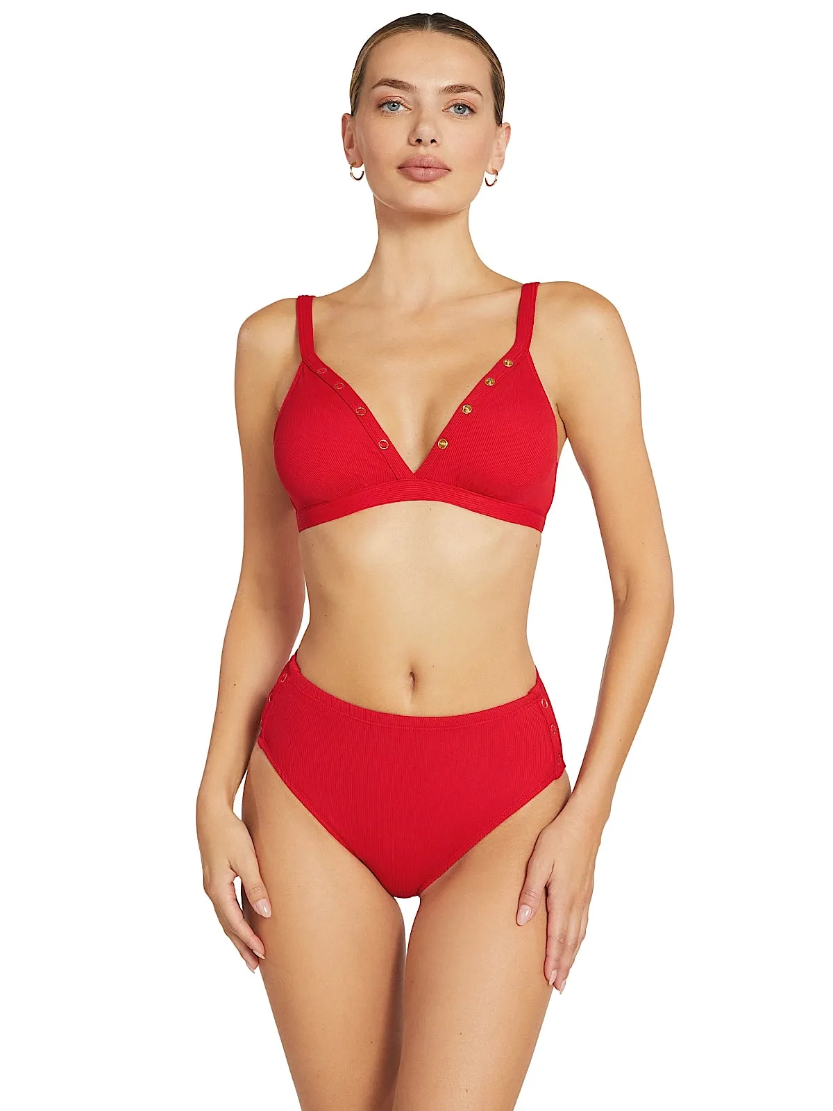 Amy Triangle-Amy High Waist Bikini sold by SWORLD Inc