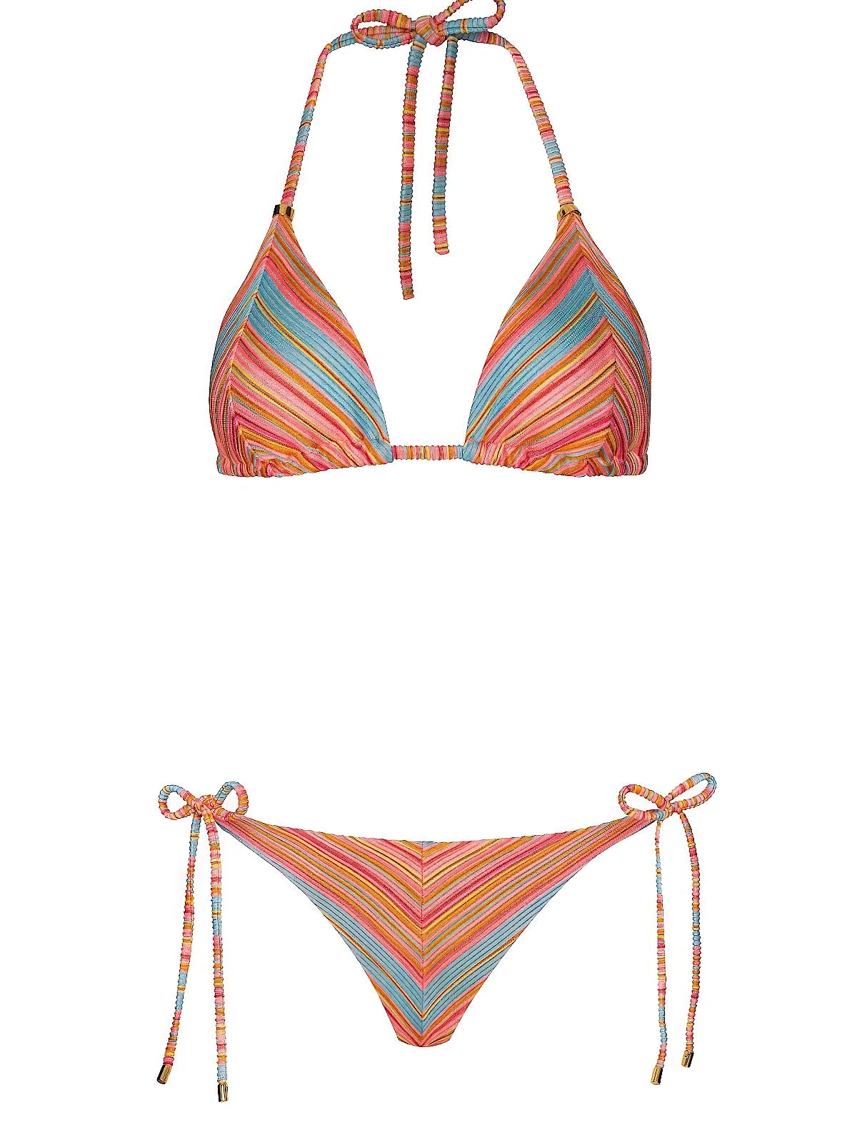 Triangle-Tie Side Bikini sold by SWORLD Inc