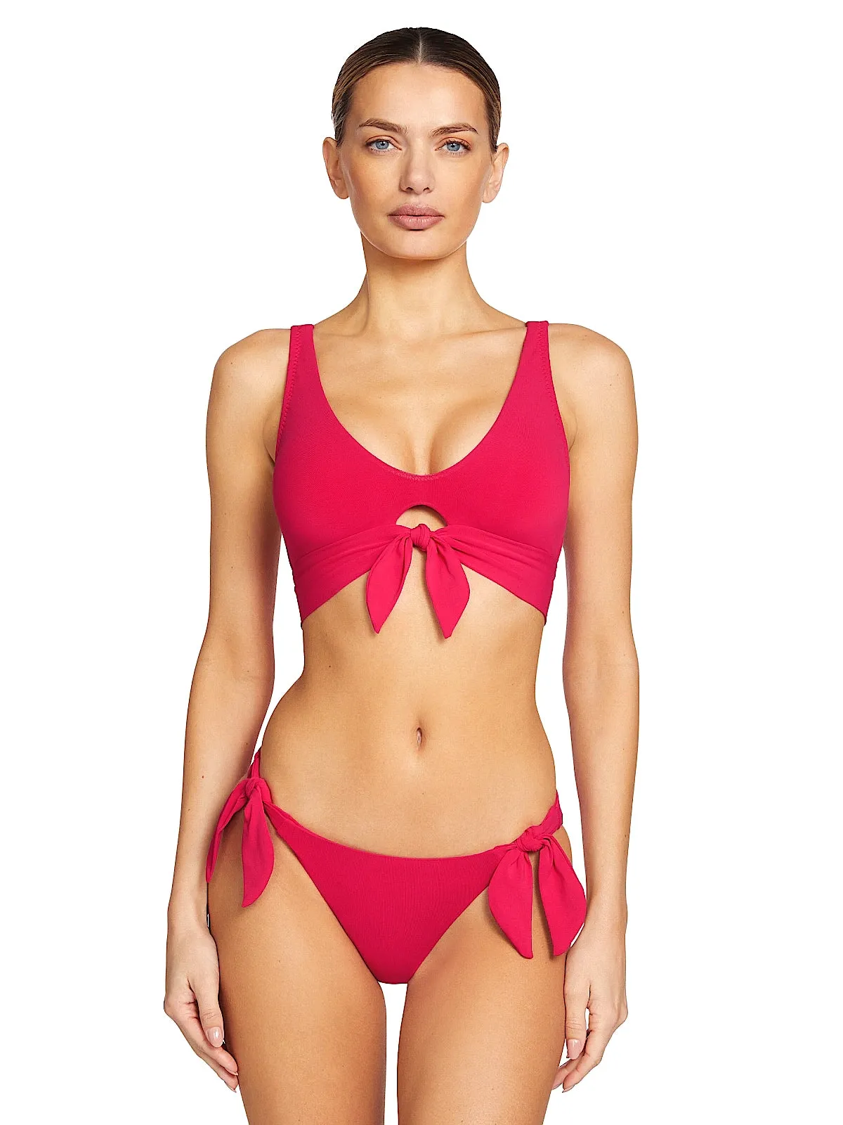 Ava Over Shoulder-Ava Side Tie Bikini sold by SWORLD Inc