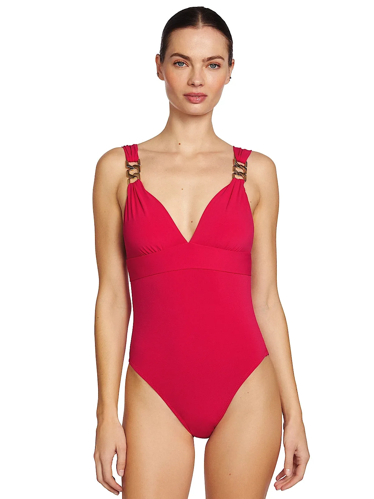 Jane V Plunge One-Piece sold by SWORLD Inc