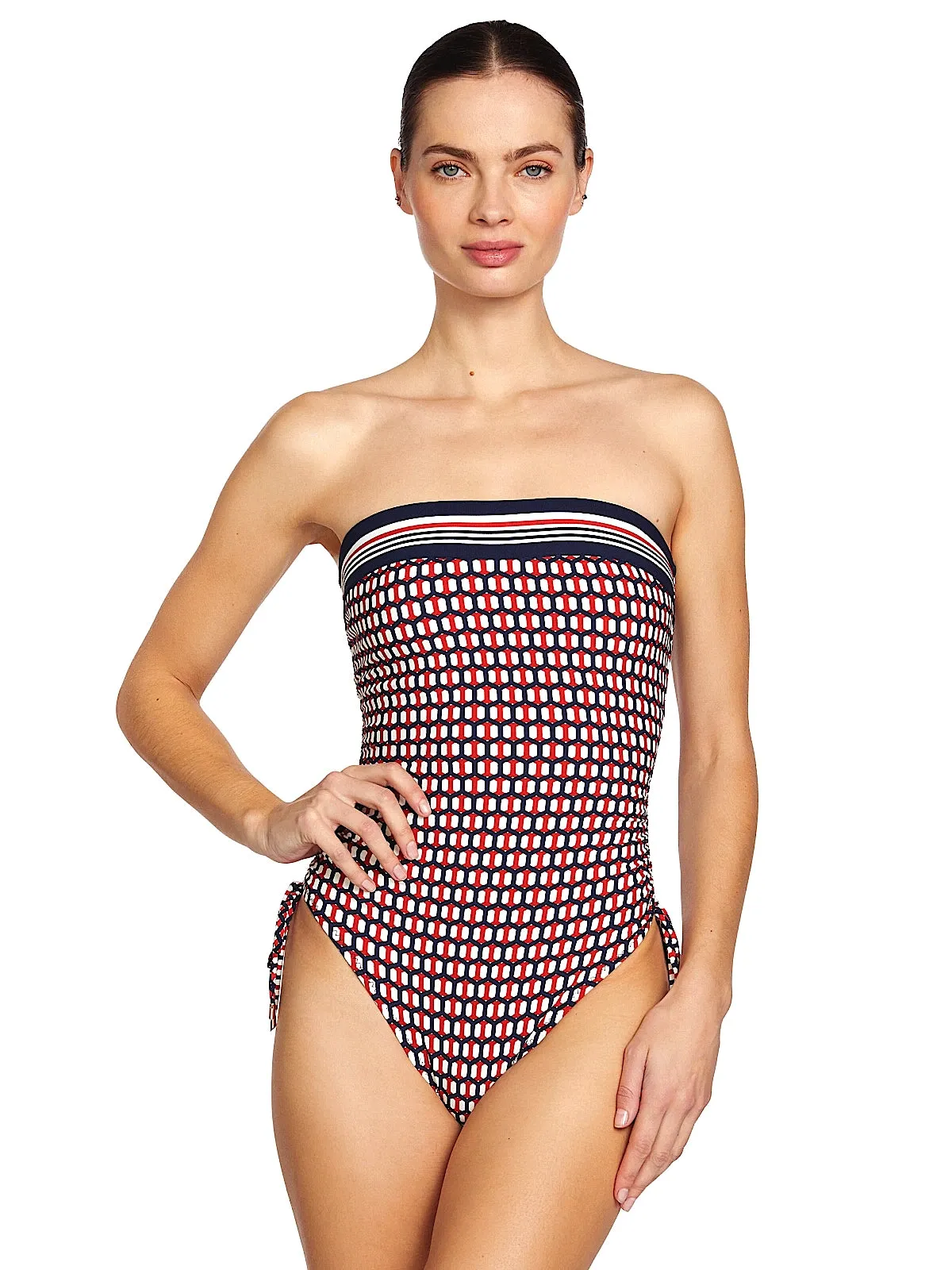 Simone Bandeau One-Piece sold by SWORLD Inc