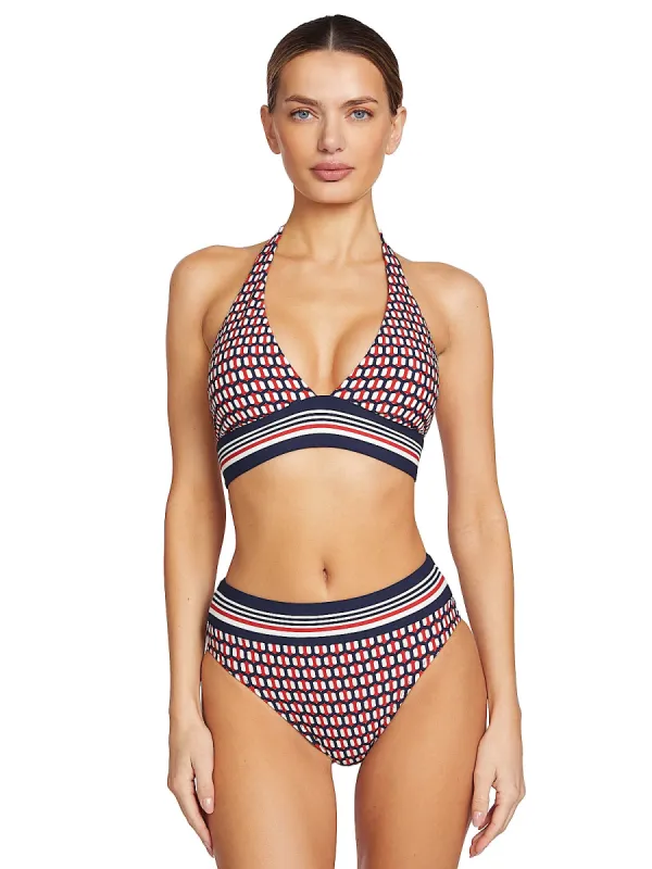Simone Halter-Simone High Waist Bikini sold by SWORLD Inc