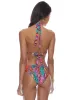 Cross Halter Peek-A-Boo-Seamless Bikini sold by SWORLD Inc