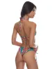Seamless Triangle-Seamless Wavy Ruched Back Bikini sold by SWORLD Inc