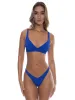 Underwire Plunge-High Leg Bikini sold by SWORLD Inc