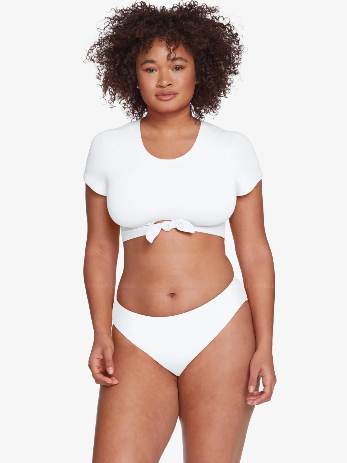 Ava T Shirt-Ava High Waist Bikini sold by SWORLD Inc