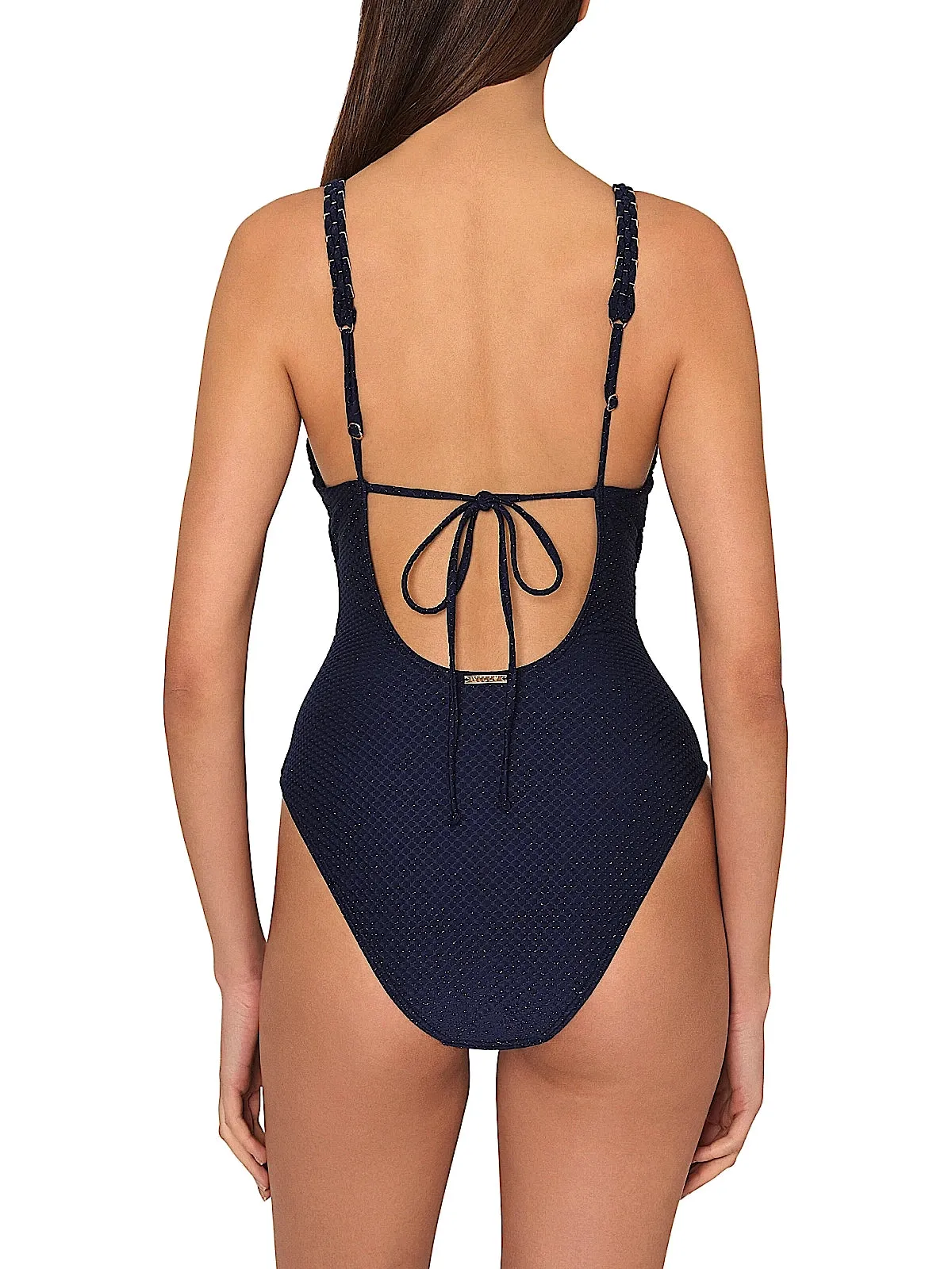 Shimmer Texture Gold Braided One-Piece sold by SWORLD Inc product image thumbnail 4