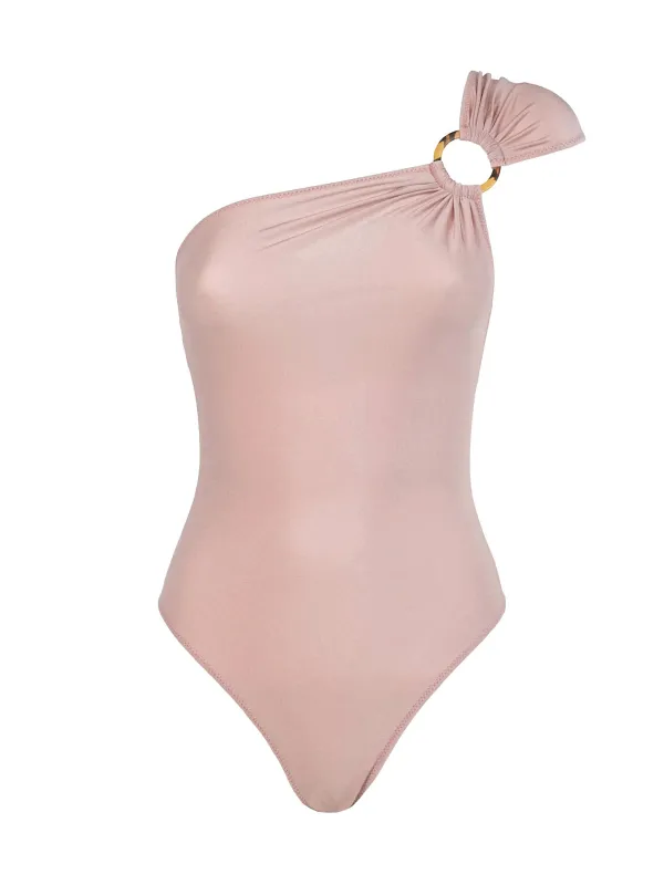 Bamboo One Shoulder One-Piece sold by SWORLD Inc
