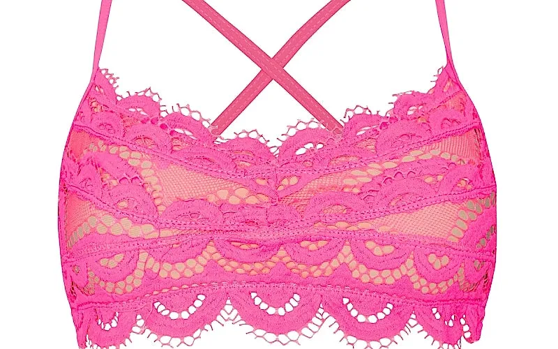 Lace Bralette-Lace Fanned Bikini sold by SWORLD Inc product image thumbnail 4