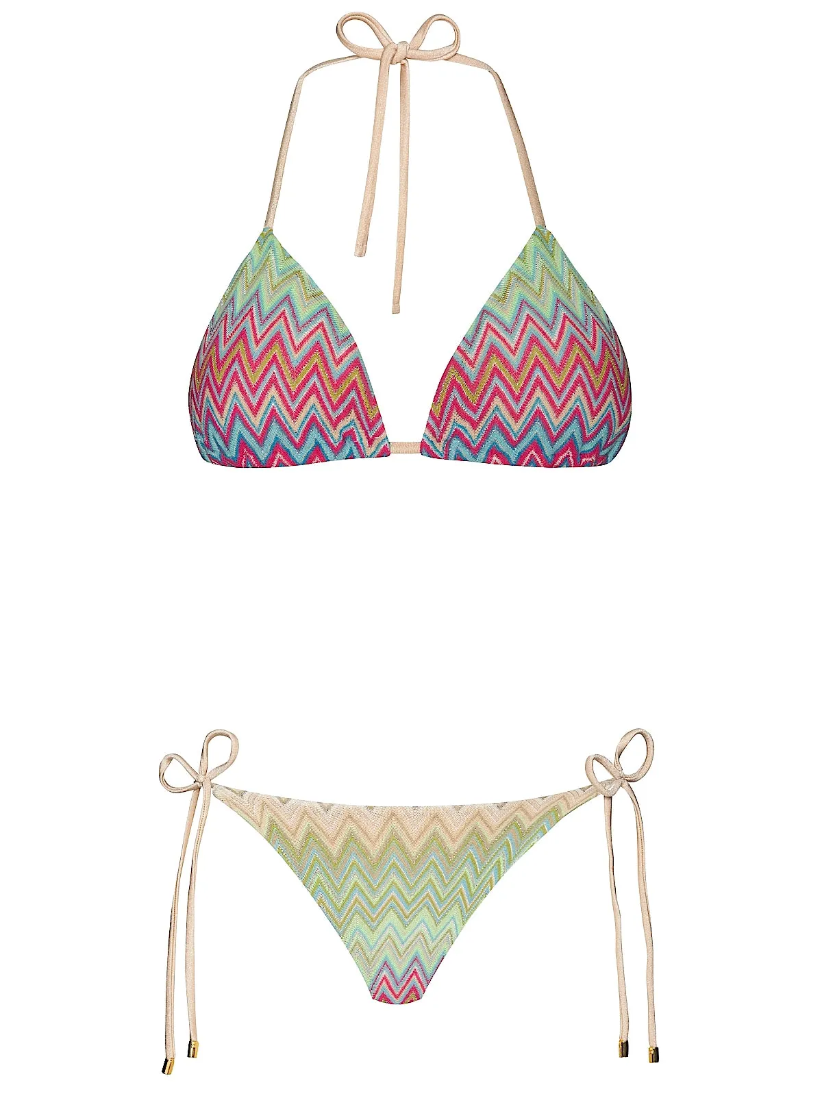Triangle-Tie Side Bikini sold by SWORLD Inc