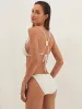 Cleo T Back Tri-Tie Side Bikini sold by SWORLD Inc
