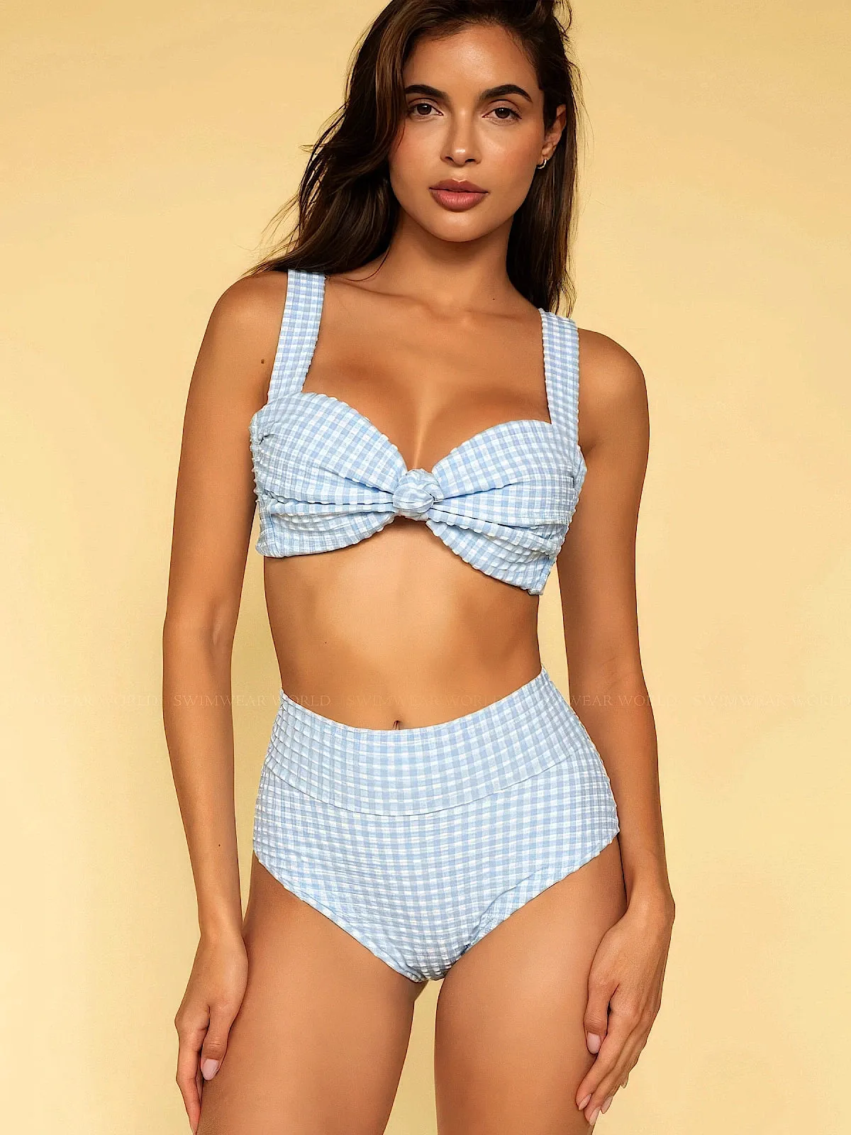 Hayden-Added Coverage High Rise Bikini sold by SWORLD Inc product image thumbnail 4