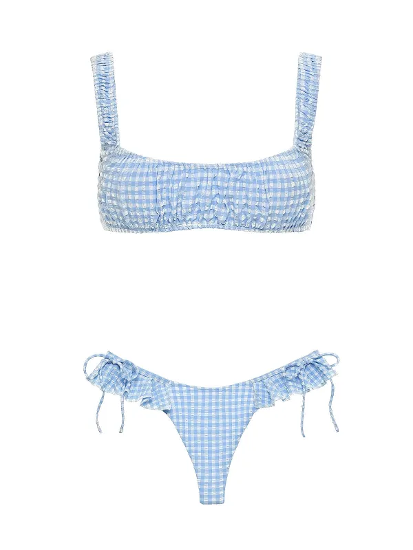 Zoe Sport-Uno Ruffle Bows Bikini sold by SWORLD Inc