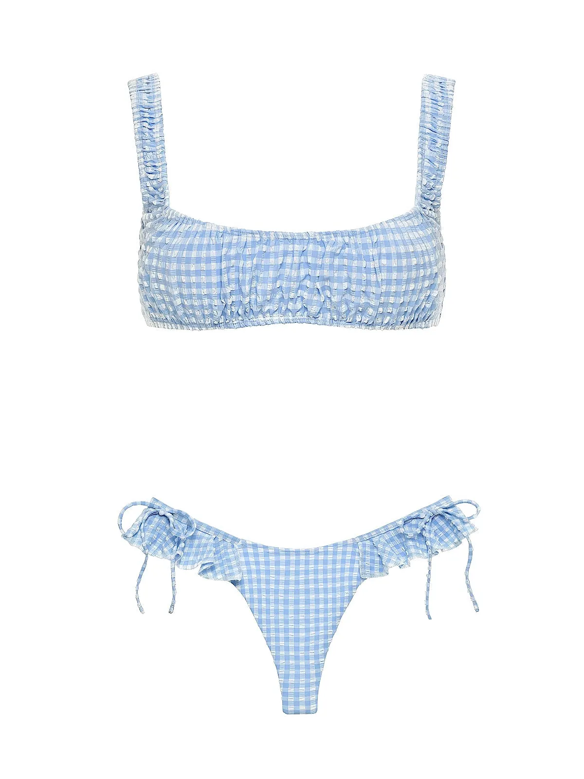 Zoe Sport-Uno Ruffle Bows Bikini sold by SWORLD Inc