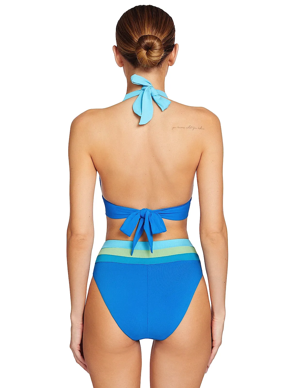 Keely Halter-Keely High Waist Bikini sold by SWORLD Inc product image thumbnail 2