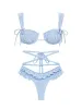 Petal Wide Straps-Lulu Lulu Gingham Ballet Bikini sold by SWORLD Inc