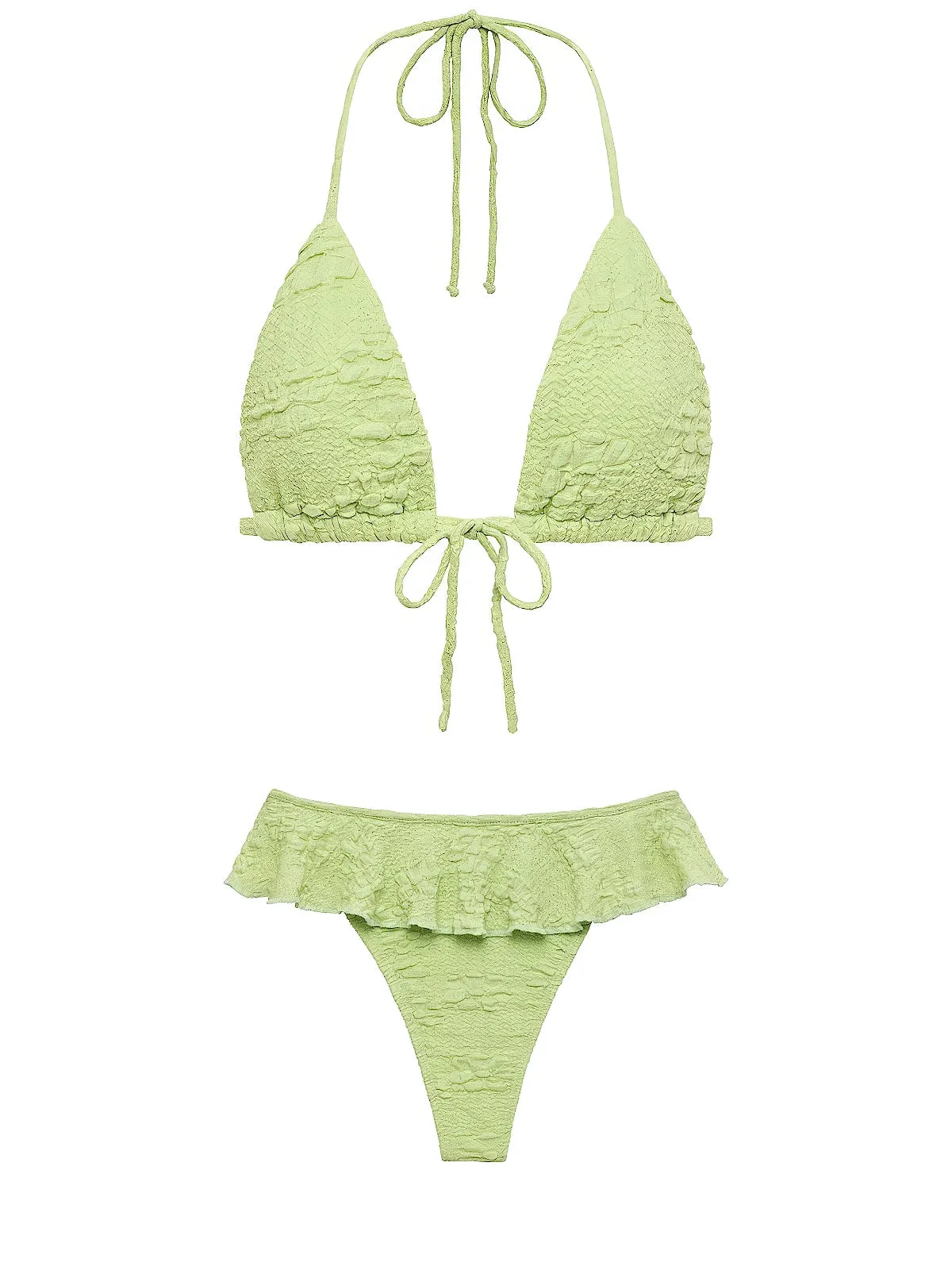 Emma-Tamarindo Ruffle Bikini sold by SWORLD Inc