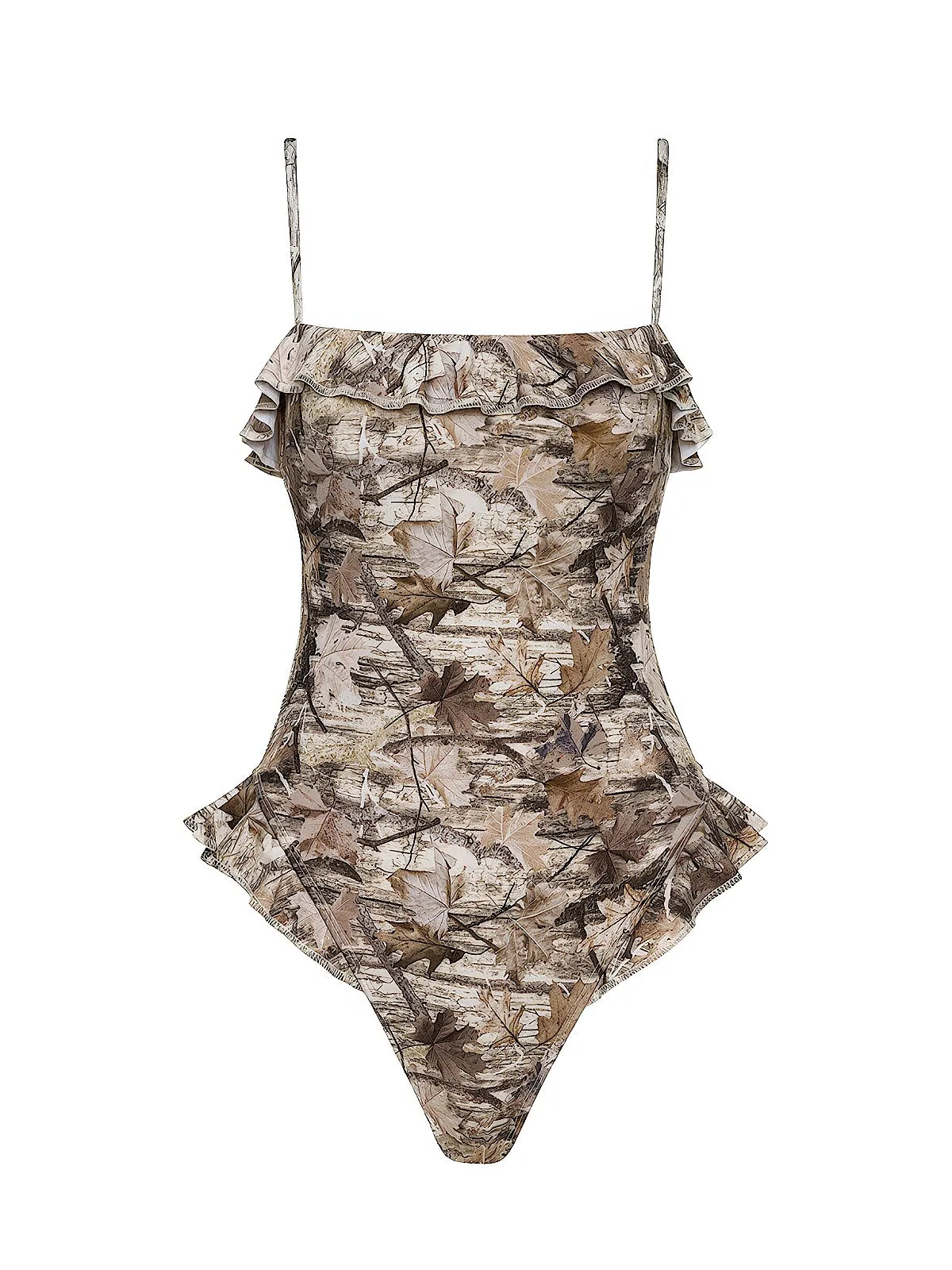 Jacelyn Ruffle One-Piece sold by SWORLD Inc