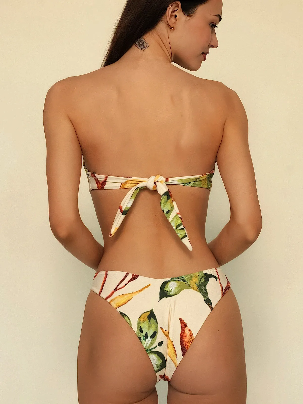 Tori Ties Bandeau-Lulu Bikini sold by SWORLD Inc product image thumbnail 3