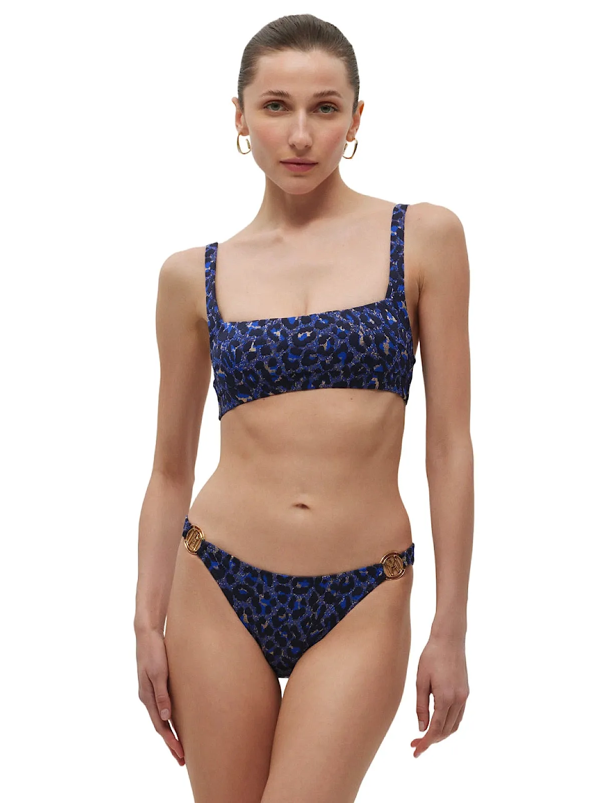 Ninette Textured Leopard Bikini sold by SWORLD Inc product image thumbnail 3