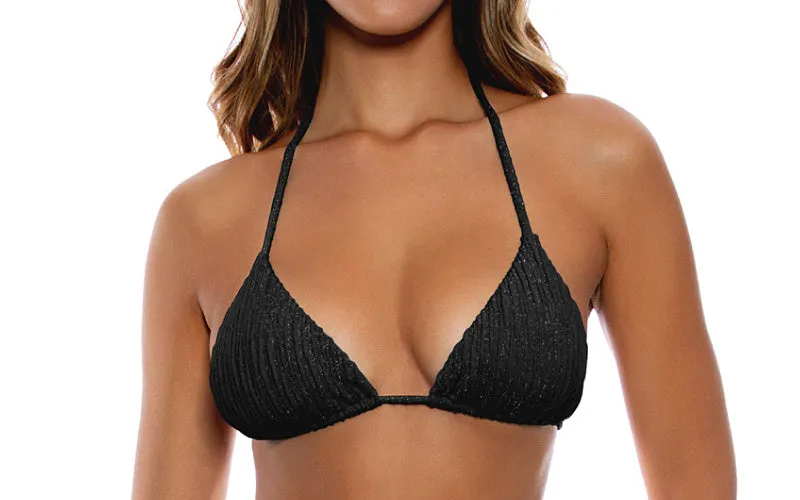 Seamless Triangle-Seamless Wavy Ruched Back Tie Side Bikini sold by SWORLD Inc product image thumbnail 4