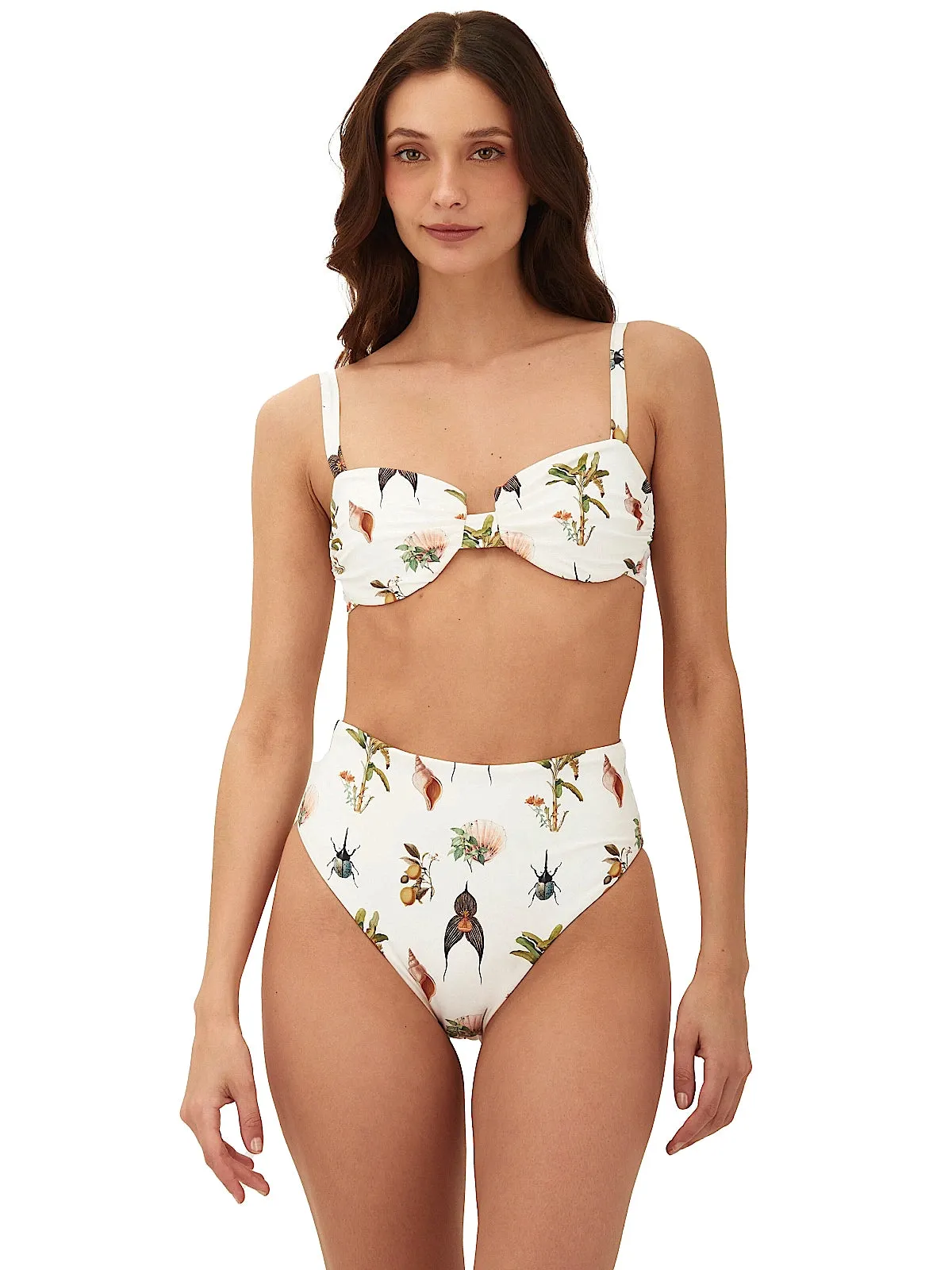 Coral-Moon Bay Bikini sold by SWORLD Inc