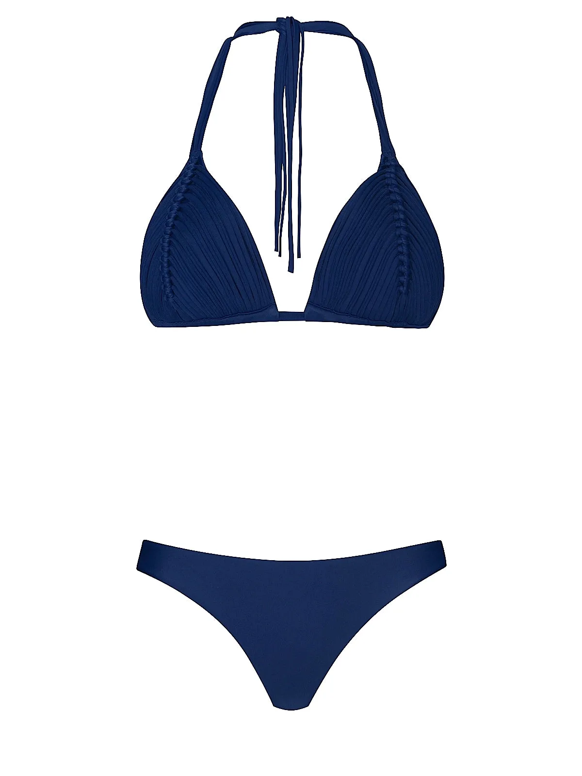 Isla Triangle-Basic Ruched Bikini sold by SWORLD Inc product image thumbnail 4