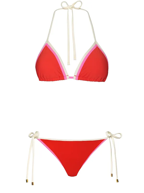 Thea Triangle-Cecilia Tie Side Bikini sold by SWORLD Inc