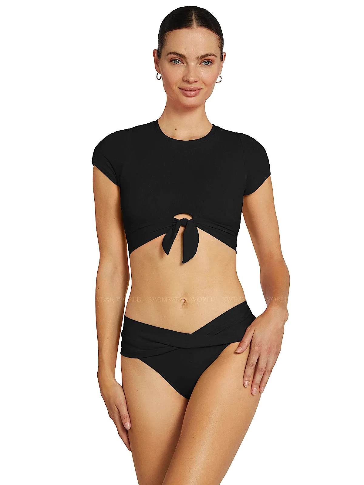Ava T-Shirt-Ava Twist Bikini ::RET sold by SWORLD Inc