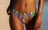 Triangle Halter-Seamless Ruched Back Bikini sold by SWORLD Inc