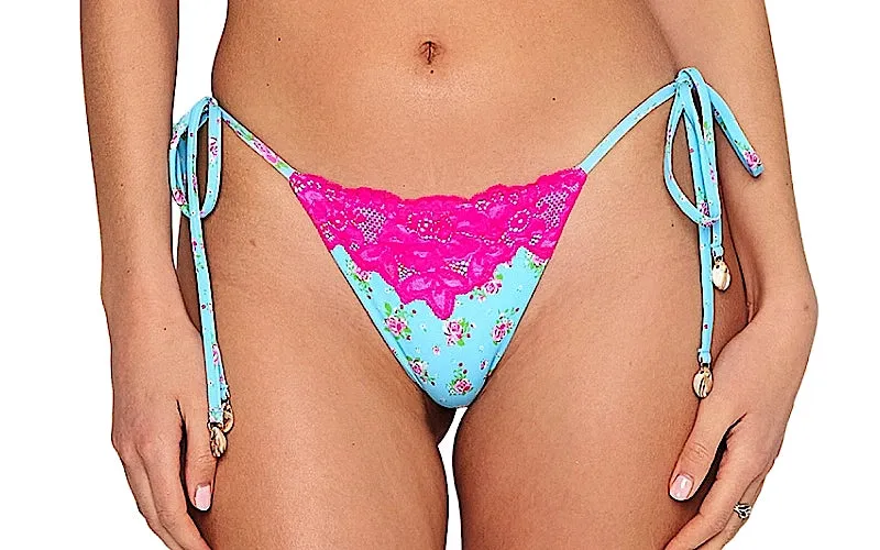 Lady Lace Tri-Lady Lace Tie Side Bikini sold by SWORLD Inc product image thumbnail 5