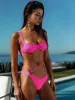 Wide Strap Balconette-Ring Side Bikini sold by SWORLD Inc