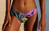 Triangle Halter-Seamless Ruched Back Bikini sold by SWORLD Inc