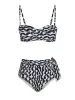 Nellie-Side Tie High Waist Bikini sold by SWORLD Inc