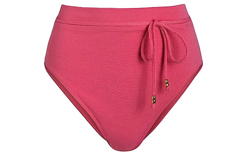 Shana-Belted High Waist High Leg Bikini sold by SWORLD Inc product image thumbnail 3