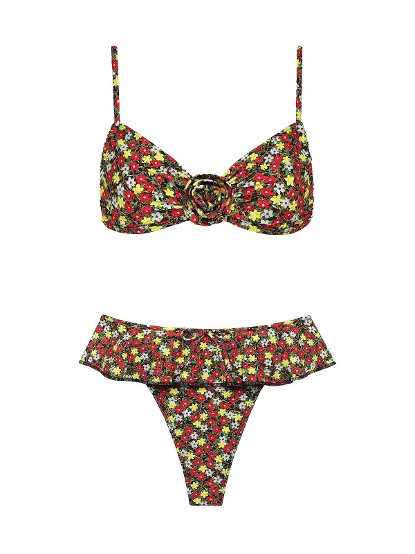 Devin Rosa-Tamarindo Ruffle Bikini sold by SWORLD Inc