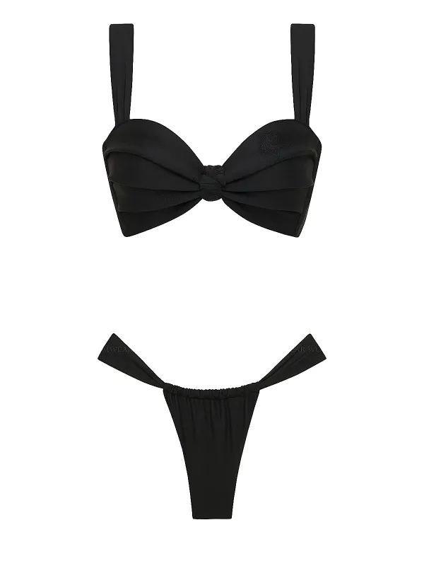 Hayden Pleated-Sandra Bikini sold by SWORLD Inc