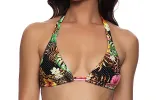 Triangle Halter-Chain Sides Back Bikini sold by SWORLD Inc