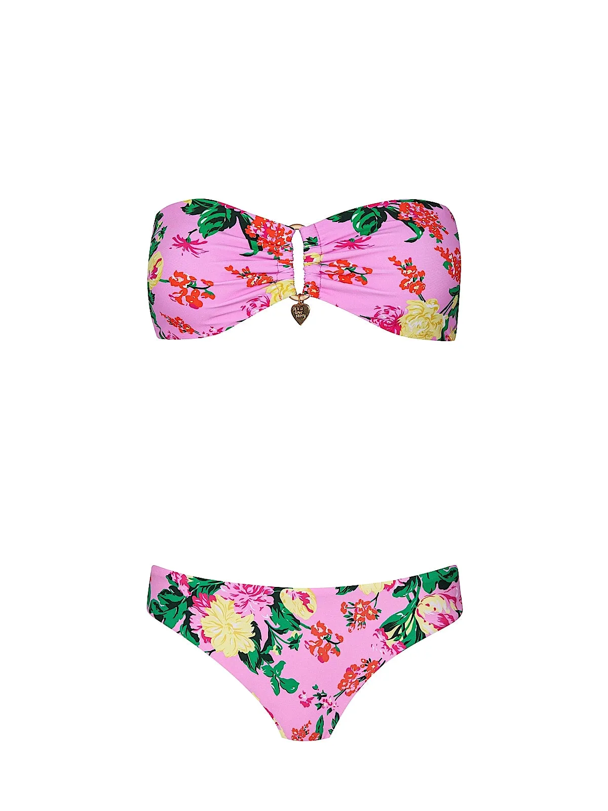 Detail Bandeau-Basic Ruched Bikini sold by SWORLD Inc