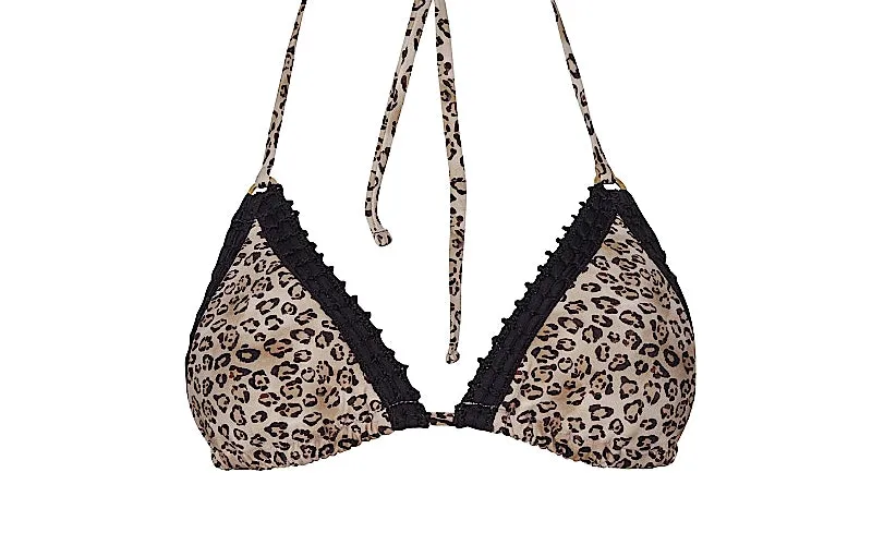 Kyle Crochet Trim Triangle-Carrie Crochet Trim Tie Side Bikini sold by SWORLD Inc product image thumbnail 4