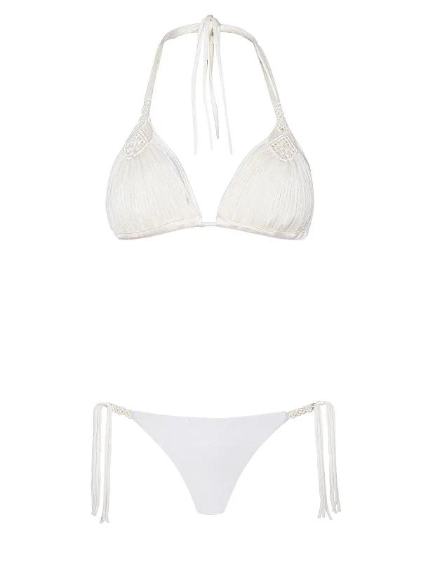 Mila Triangle-Mila Tie Side Bikini sold by SWORLD Inc