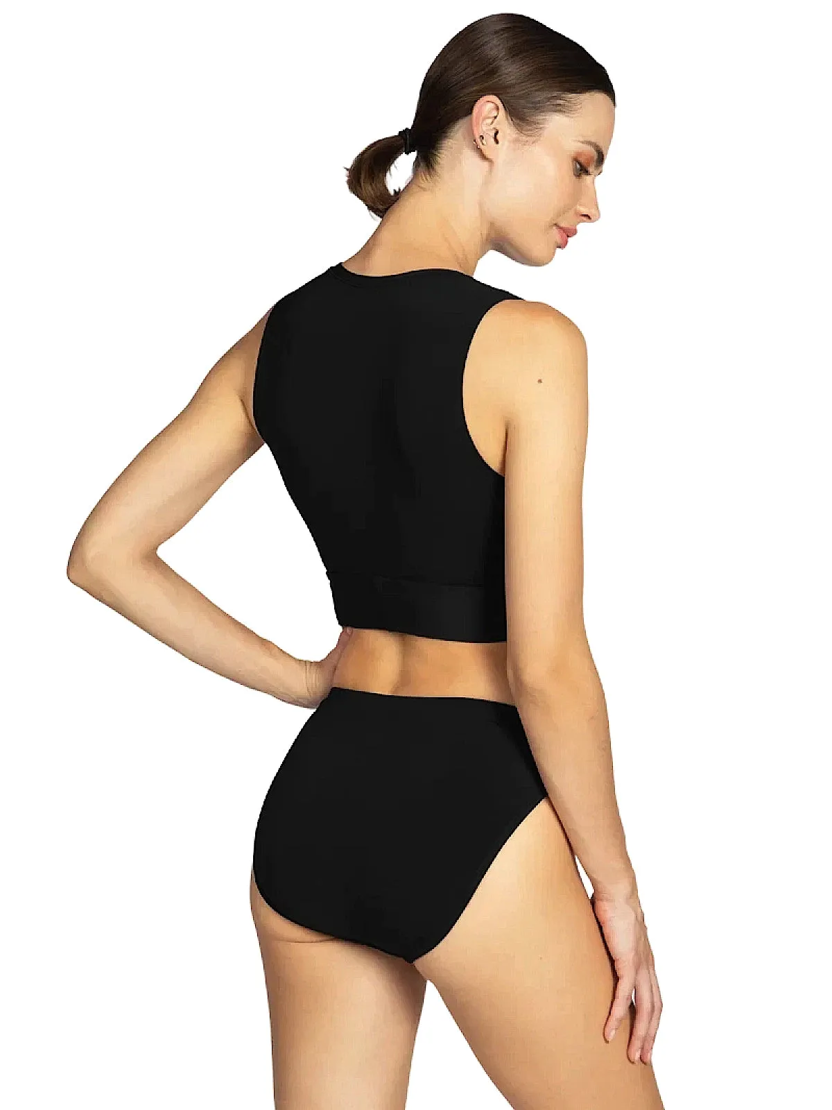 Aubrey Tank-Aubrey High Waist Bikini sold by SWORLD Inc product image thumbnail 2