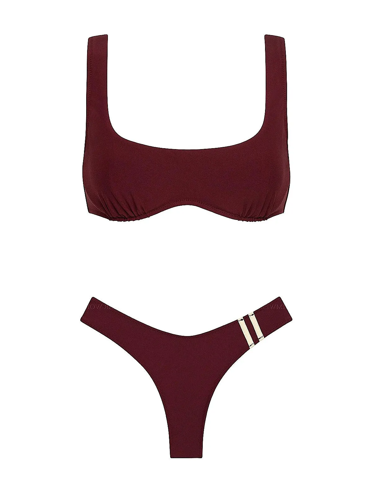 Kaia Sport-Sporty Lulu Zig Zag Stitch Bikini sold by SWORLD Inc product image thumbnail 5