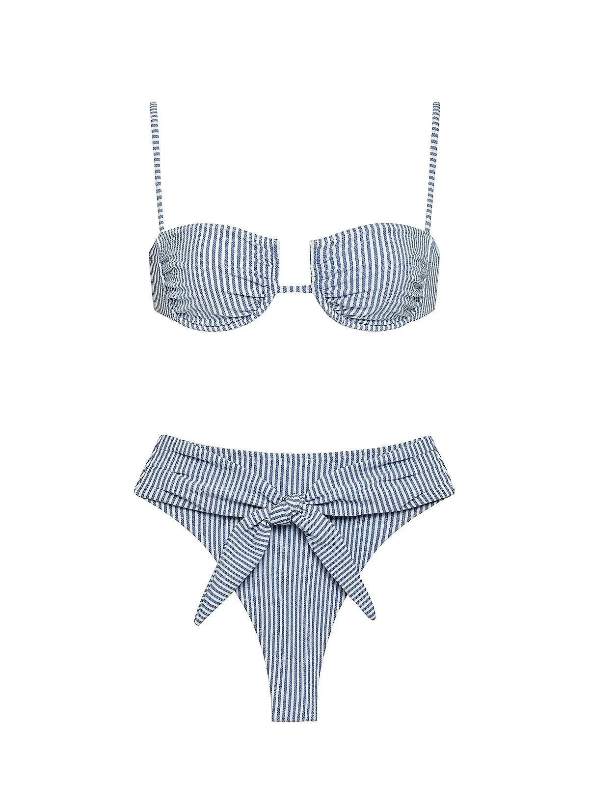 Simonette-Paula Tie-Up Bikini sold by SWORLD Inc product image thumbnail 3