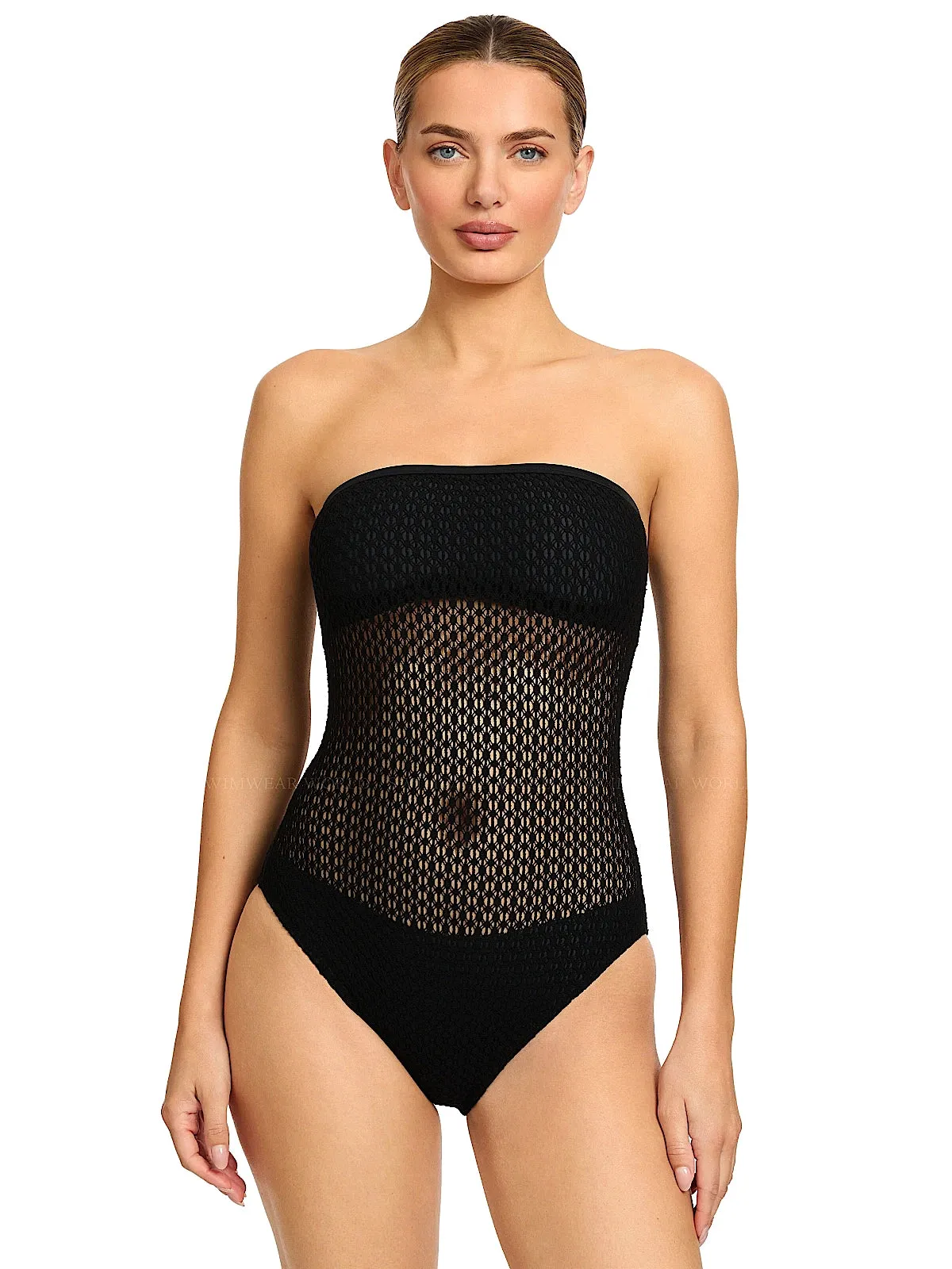 Charlotte Bandeau One-Piece sold by SWORLD Inc