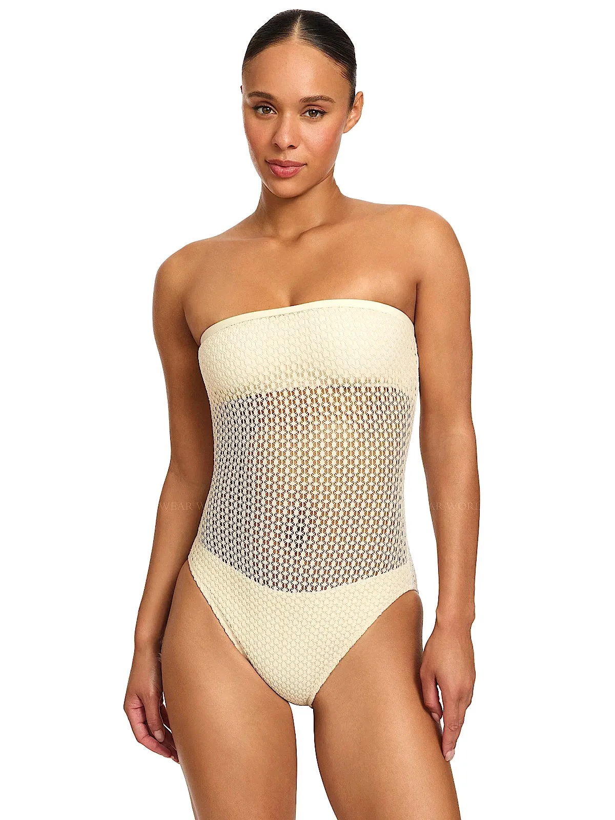 Charlotte Bandeau One-Piece sold by SWORLD Inc